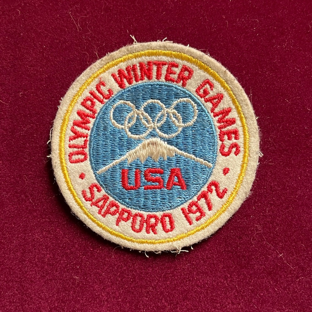 Olympic Winter Games 1972 Patch USA